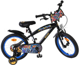 Volare Batman Kinderfahrrad - Jungen - 16 Zoll - Schwarz