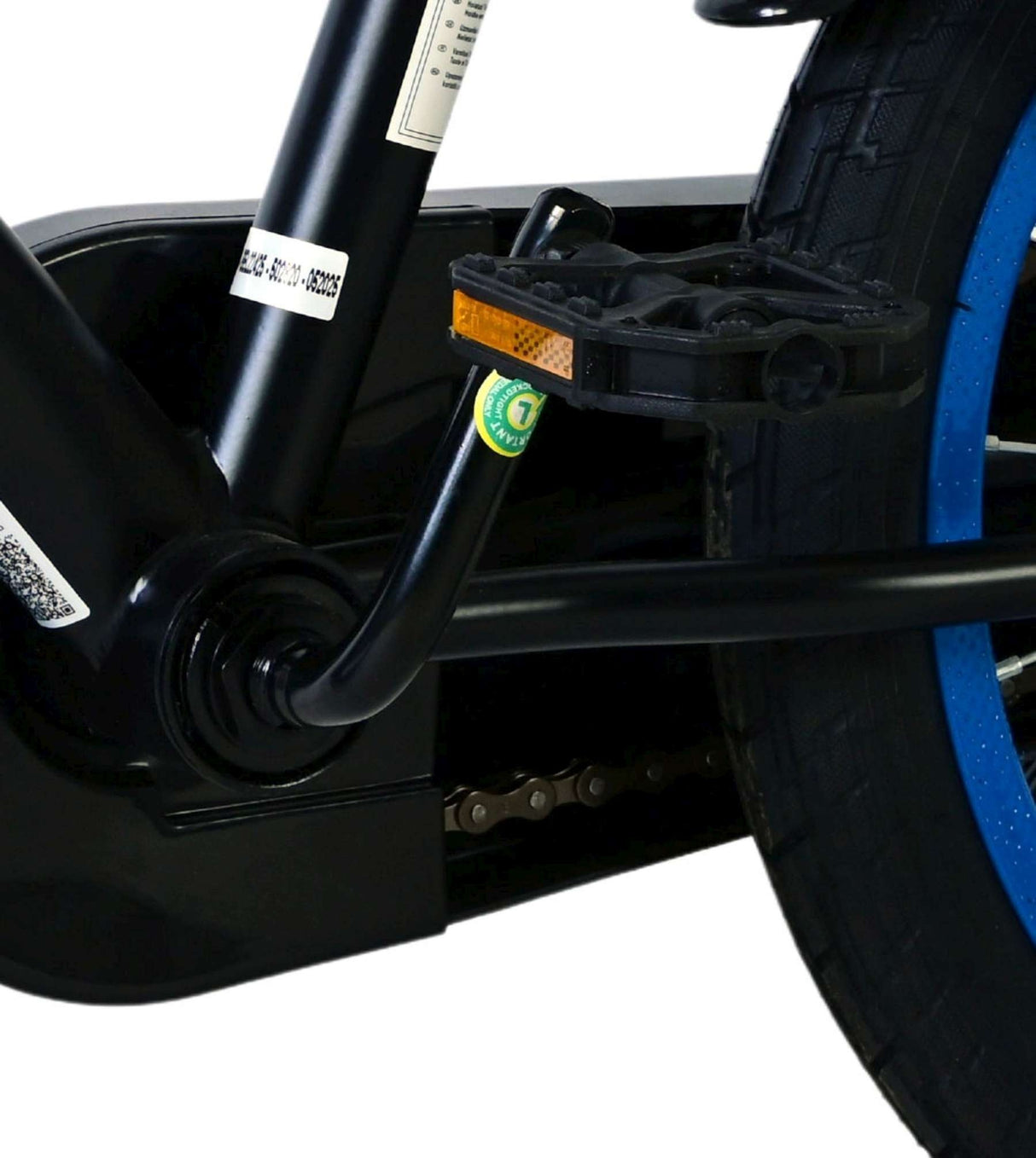 Volare Batman Kinderfahrrad - Jungen - 16 Zoll - Schwarz - 2 Handbremsen