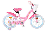 Volare Disney Princess Kinderfahrrad - Mädchen - 16 Zoll - Rosa