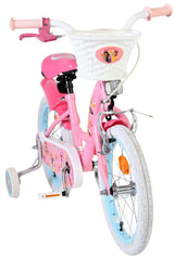 Volare Disney Princess Kinderfahrrad - Mädchen - 16 Zoll - Rosa