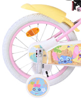 Volare Disney Stitch Kinderfahrrad - Mädchen - 16 Zoll - Rosa