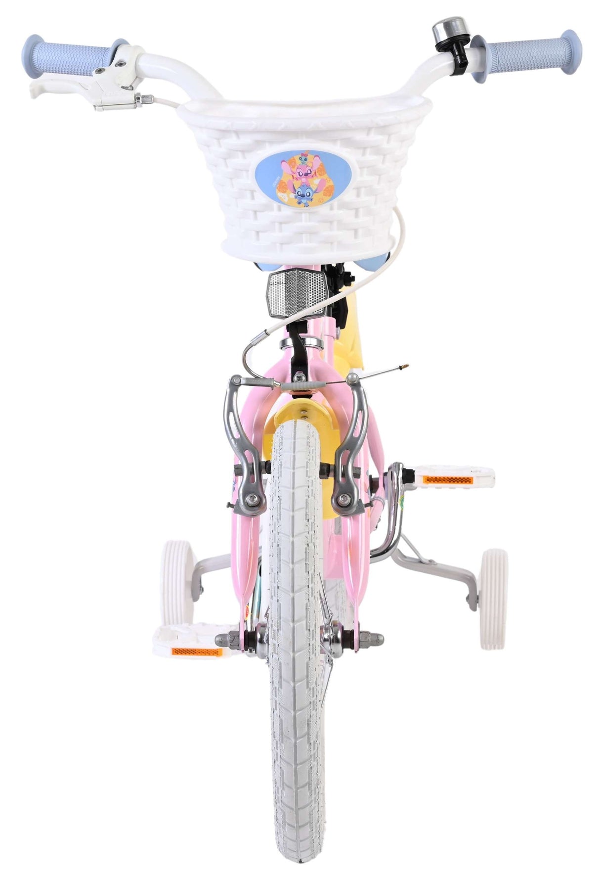 Volare Disney Stitch Kinderfahrrad - Mädchen - 16 Zoll - Rosa