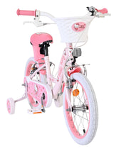 Kinderfahrrad in Pink mit Hello Kitty Design und Stützrädern