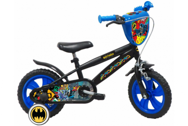 Batman Kinderfahrrad mit Handbremse und RÃ¼cktrittbremse