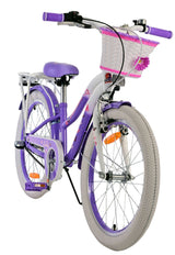 Volare Lovely Kinderfahrrad - Mädchen - 20 Zoll - Lila - 3 Gänge