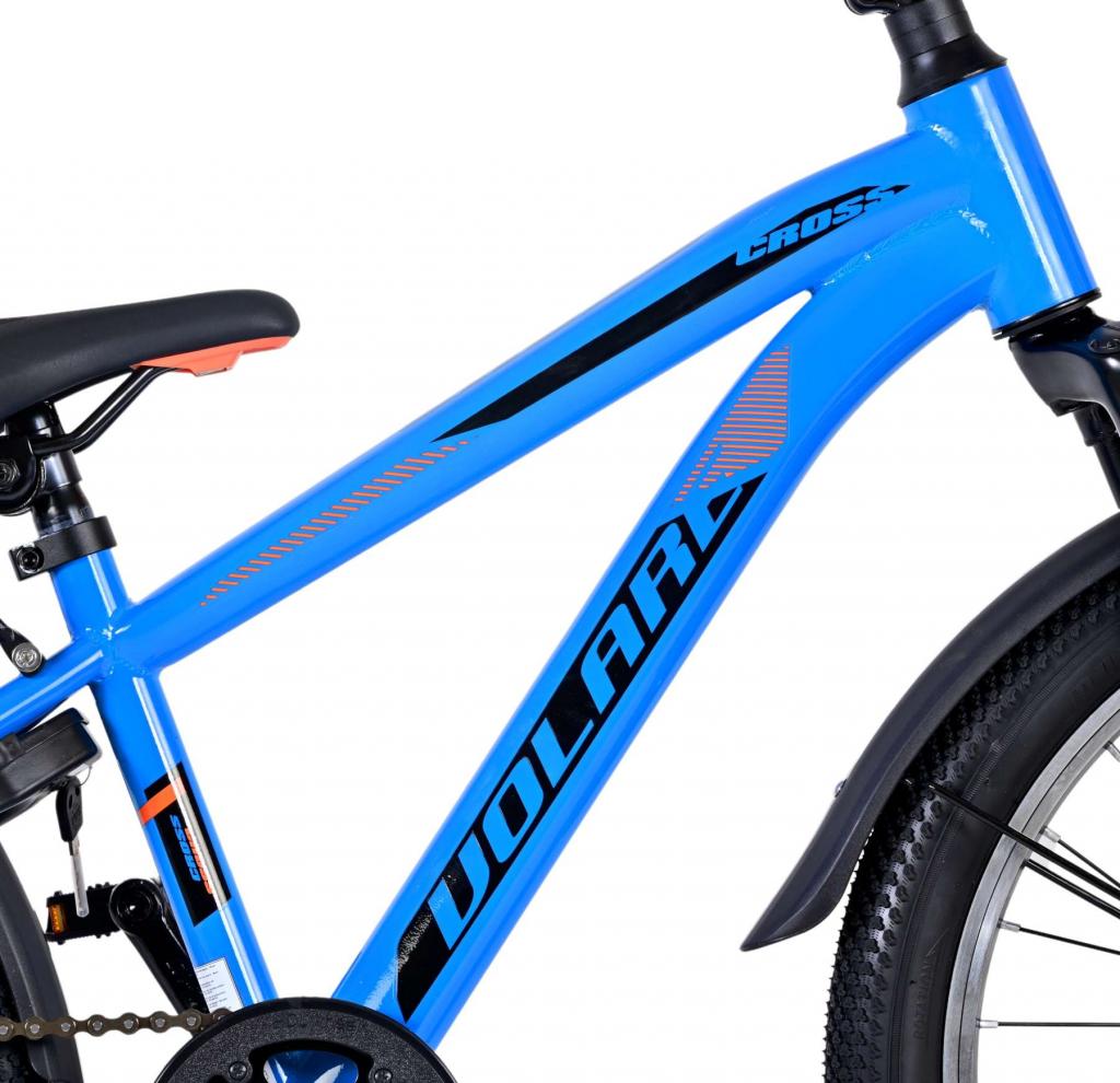 Volare Cross Kinderfahrrad - Jungen - 20 Zoll - Blau