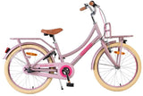Volare Excellent Kinderfahrrad - Mädchen - 20 Zoll - Mattrosa - 3 Gänge