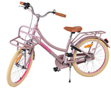 Volare Excellent Kinderfahrrad - Mädchen - 20 Zoll - Mattrosa - 3 Gänge