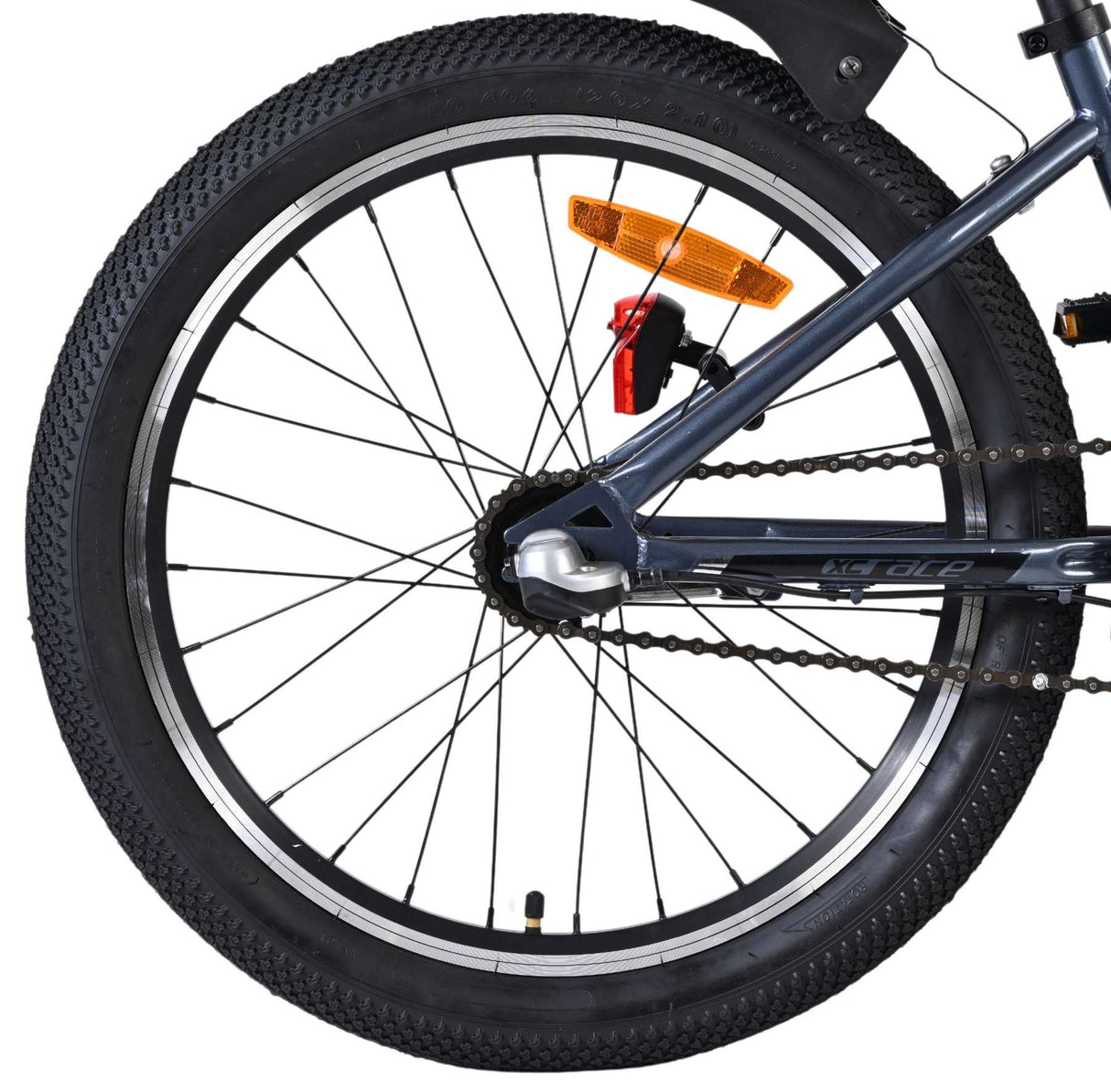 Volare XC Race Kinderfahrrad - 20 Zoll - Nexus 3 - Blau/Grau