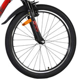 Volare XC Race Kinderfahrrad - 24 Zoll - Nexus 3 - Rot/Grau