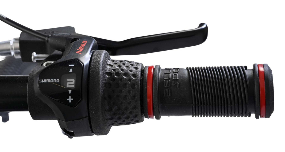 Volare XC Race Kinderfahrrad - 24 Zoll - Nexus 3 - Rot/Grau