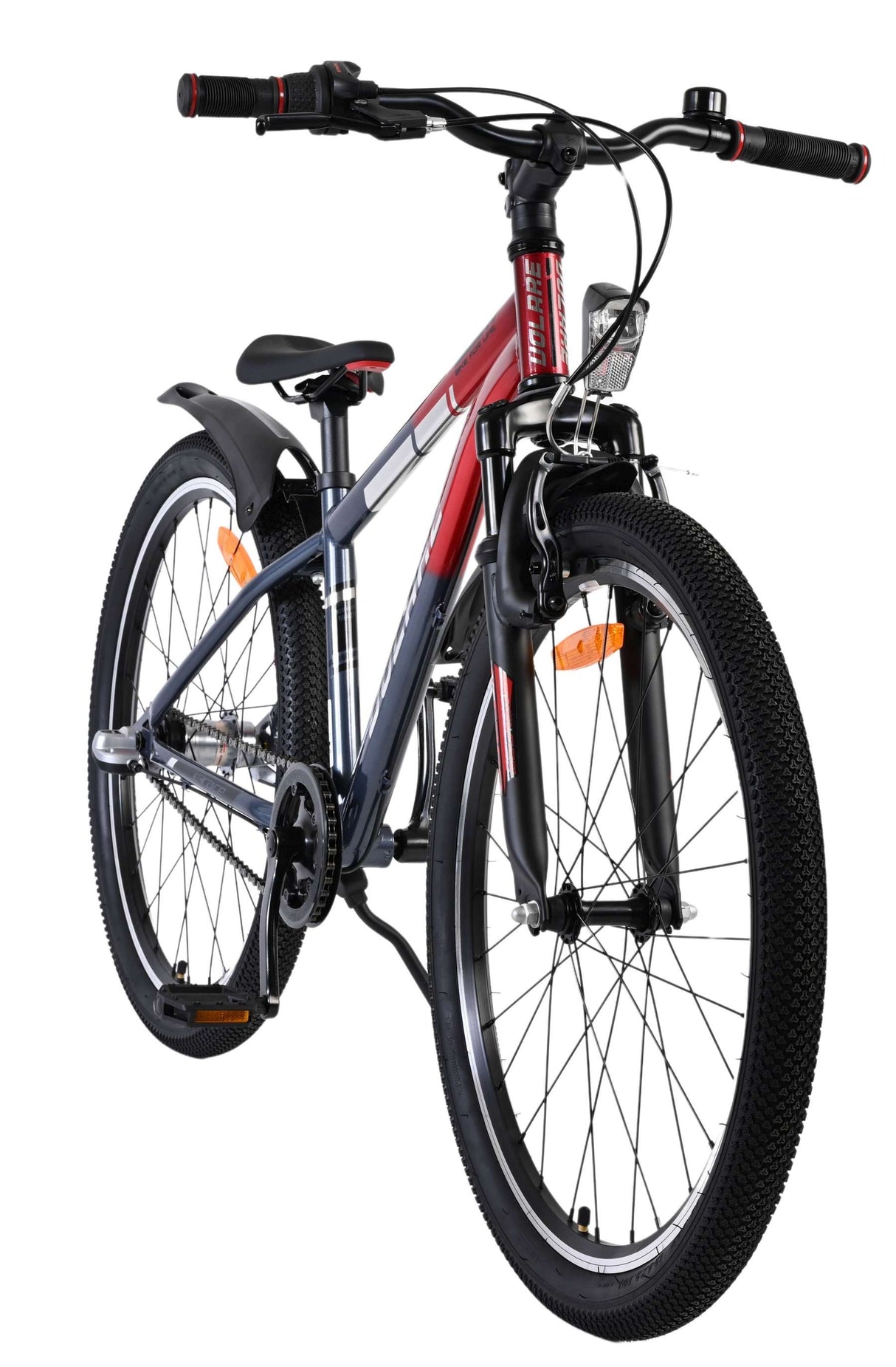 Volare XC Race Kinderfahrrad - 24 Zoll - Nexus 3 - Rot/Grau