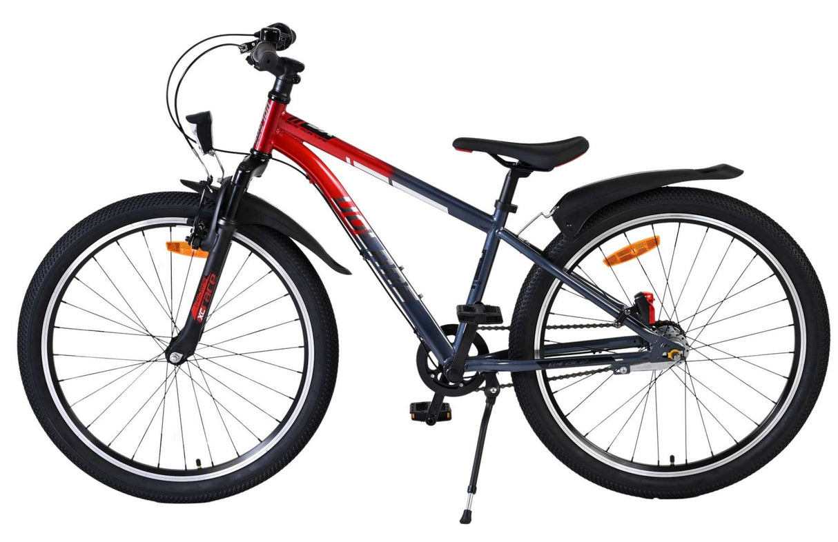 Volare XC Race Kinderfahrrad - 24 Zoll - Nexus 3 - Rot/Grau