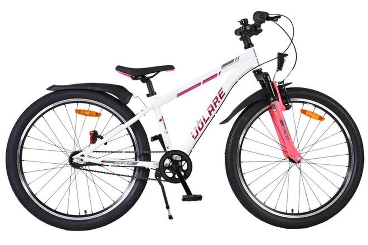 Volare XC Race Kinderfahrrad - 24 Zoll - Nexus 3 - Weiß/Pink