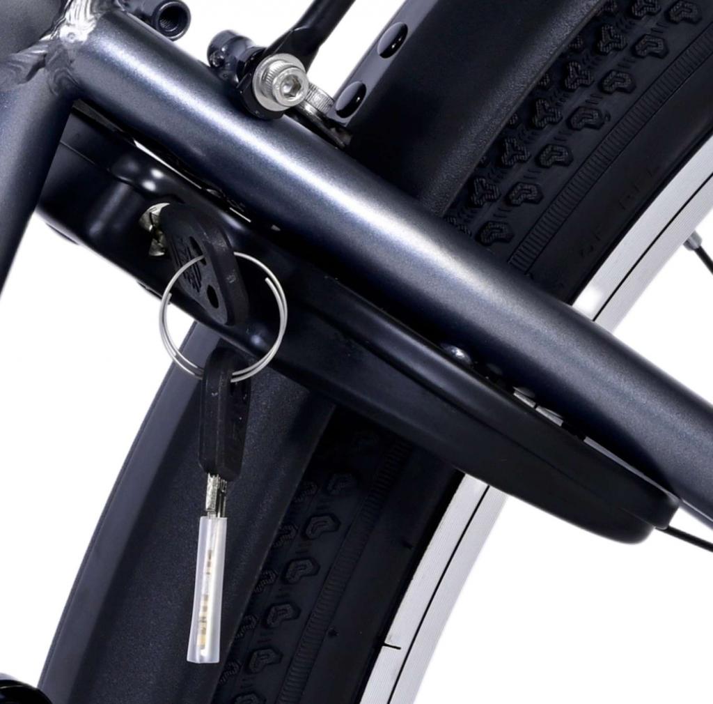 Volare Cross Kinderfahrrad - Jungen - 26 Zoll - dunkelgrau - 3 Gänge