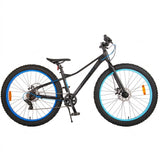 Volare Gradient Kinderfahrrad - Jungen - 26 Zoll - Schwarz Blau - 7-Gang - Prime Collection