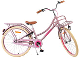 Volare Excellent Kinderfahrrad - Mädchen - 24 Zoll - Mattrosa