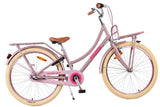 Volare Excellent Kinderfahrrad - Mädchen - 24 Zoll - Mattrosa - 3 Gänge