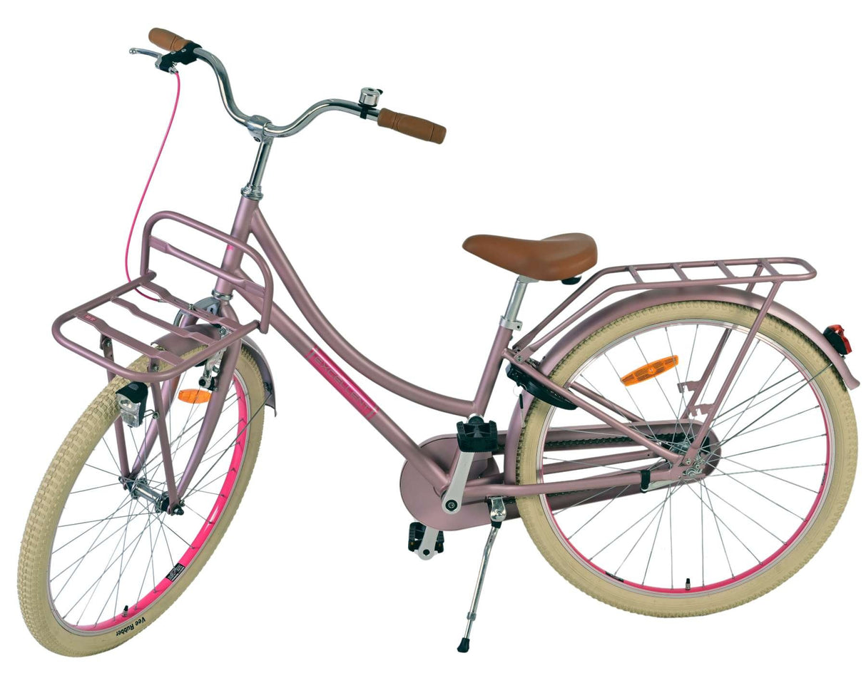 Volare Excellent Kinderfahrrad - Mädchen - 26 Zoll - Mattrosa