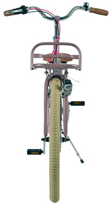 Volare Excellent Kinderfahrrad - Mädchen - 26 Zoll - Mattrosa - 3 Gänge