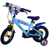 Volare Little Heroes Kinderfahrrad für Jungen 12 Zoll Blau mit Handbremsen
