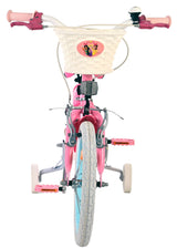 Volare Magic Royals Kinderfahrrad für Mädchen, 16 Zoll, rosa mit Handbremsen
