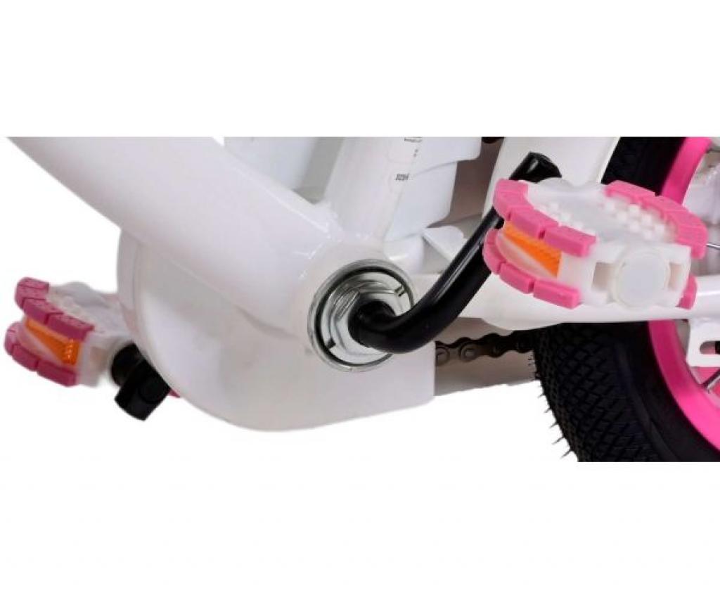 Volare Ashley Kinderfahrrad - Mädchen - 12 Zoll - Weiß