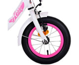 Volare Ashley Kinderfahrrad - Mädchen - 12 Zoll - Weiß