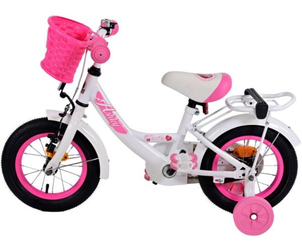 Volare Ashley Kinderfahrrad - Mädchen - 12 Zoll - Weiß
