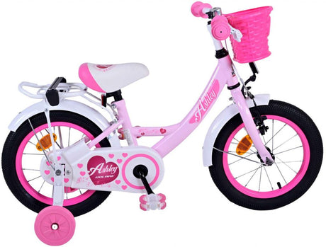 Volare Ashley 14-Zoll-Kinderfahrrad mit Handbremse und RÃ¼cktrittbremse