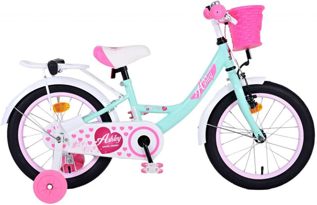 Volare Ashley 16-Zoll-Kinderfahrrad mit Handbremse und RÃ¼cktrittbremse