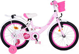 Volare Ashley Kinderfahrrad - Mädchen - 18 Zoll - Rosa - Zweihandbremsen