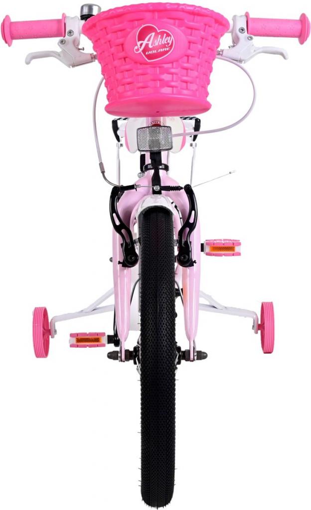 Volare Ashley Kinderfahrrad - Mädchen - 18 Zoll - Rosa - Zweihandbremsen