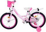 Volare Ashley Kinderfahrrad - Mädchen - 18 Zoll - Rosa - Zweihandbremsen