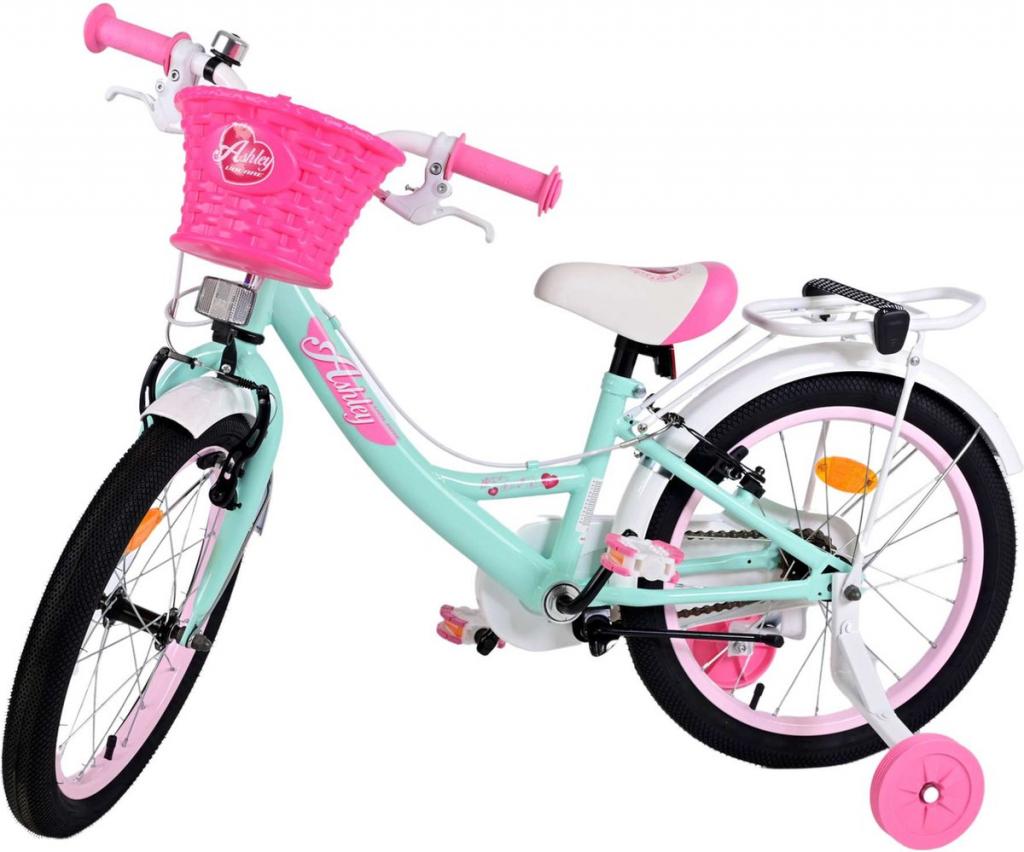 Volare Ashley Kinderfahrrad - Mädchen - 18 Zoll - Grün - Zweihandbremsen