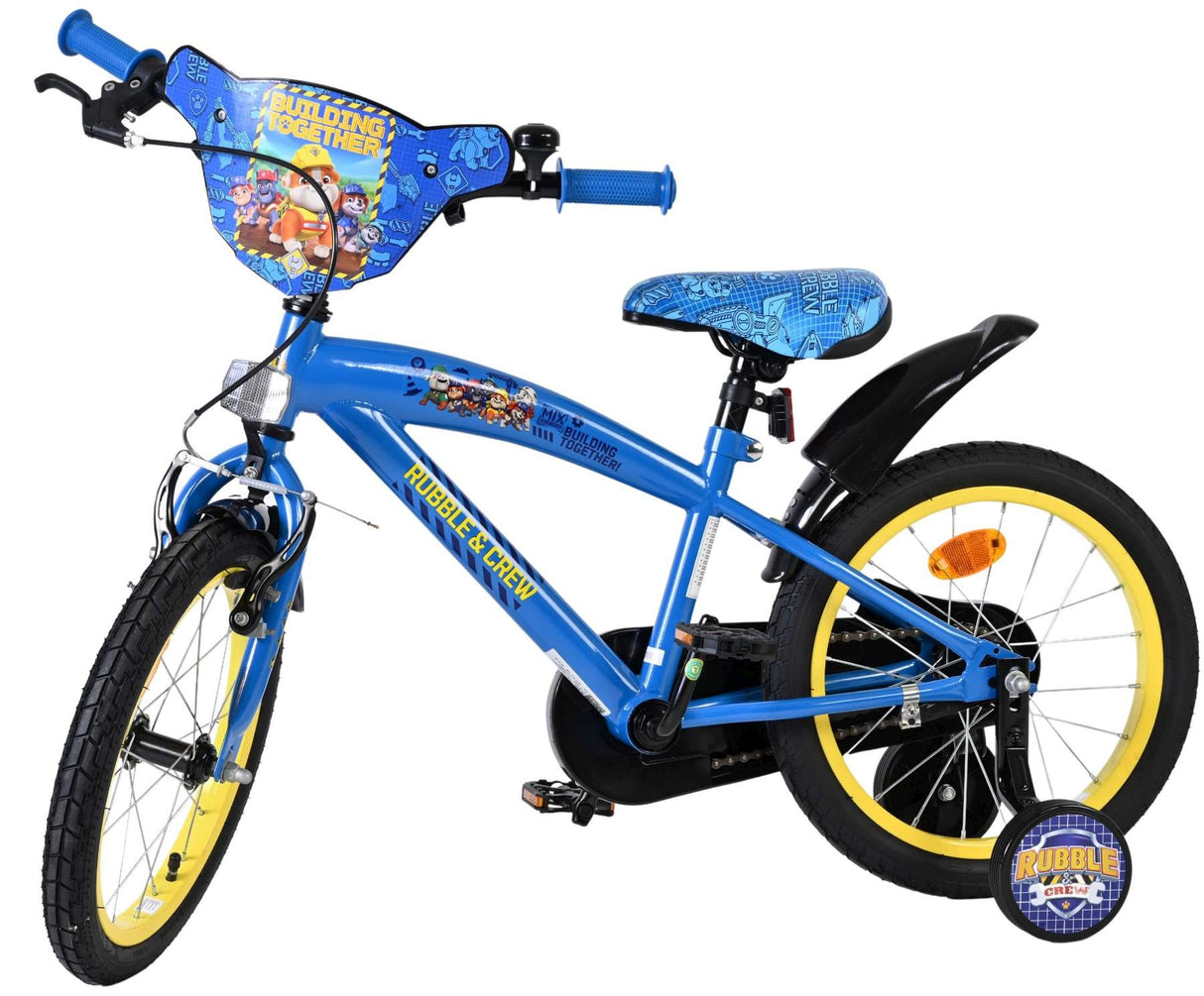 Volare Rubble & Crew Kinderfahrrad - Jungen - 16 Zoll - Blau