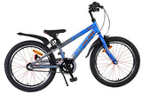 Volare Rocky Kinderfahrrad - 20 Zoll - 3 Gänge - Blau/Grau