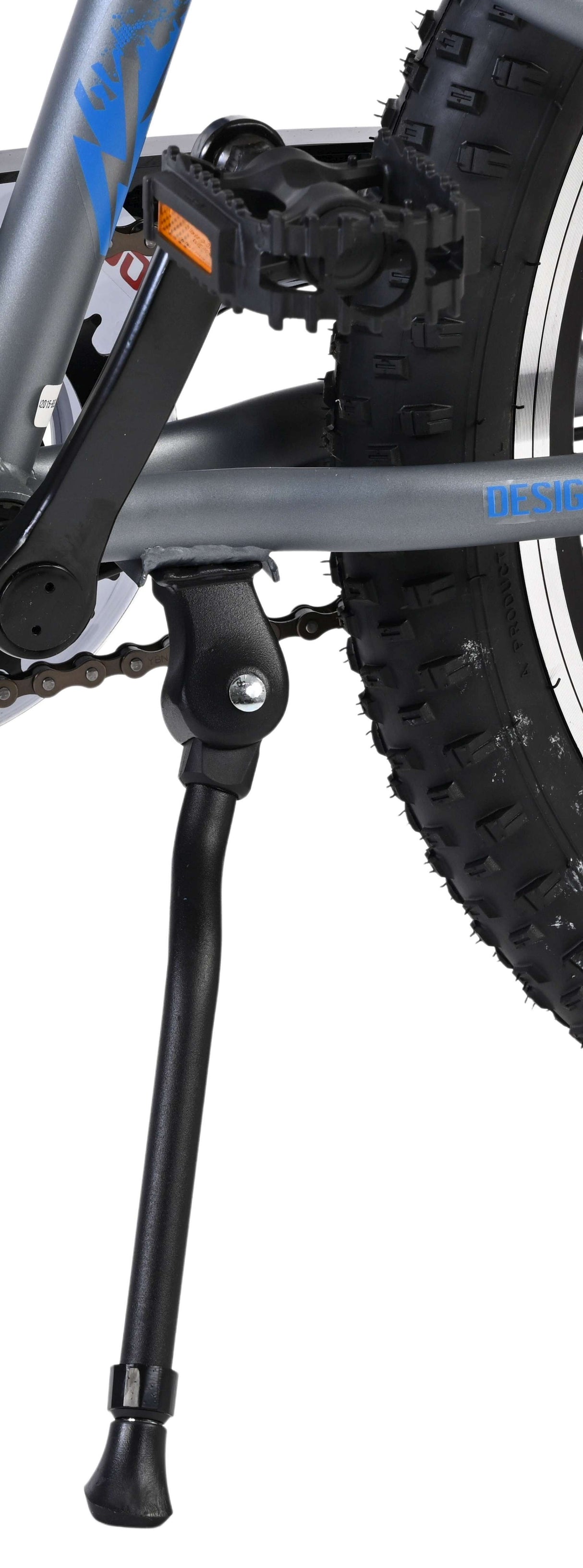 Volare Rocky Kinderfahrrad - 20 Zoll - 3 Gänge - Blau/Grau