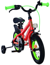 Volare Rocky Kinderfahrrad - Jungen - 12 Zoll - Rot