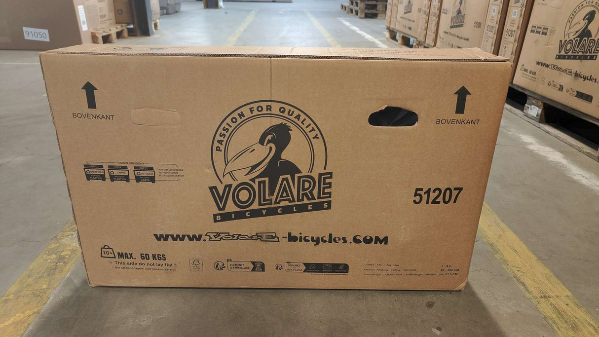 Volare Rocky Kinderfahrrad - Jungen - 12 Zoll - Blau