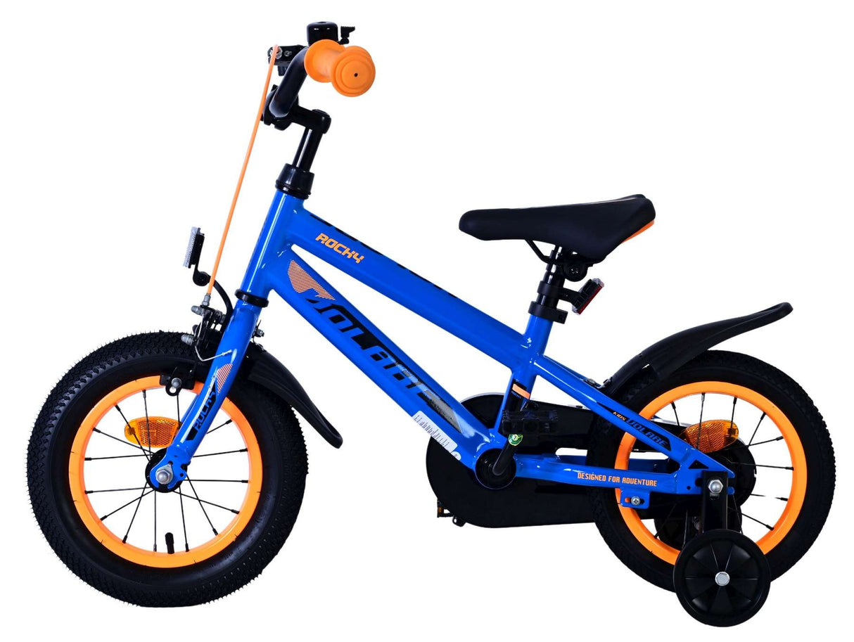 Volare Rocky Kinderfahrrad - Jungen - 12 Zoll - Blau