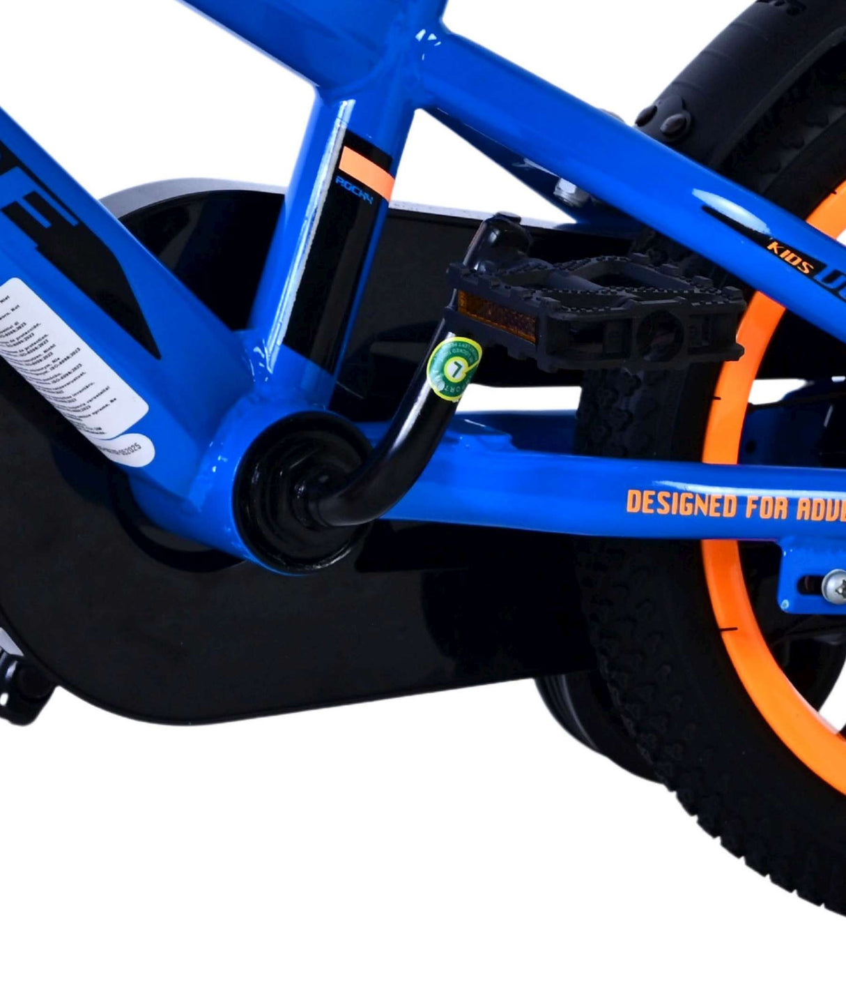 Volare Rocky Kinderfahrrad - Jungen - 12 Zoll - Blau