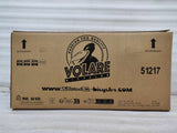 Kartonverpackung für ein Fahrrad mit Aufdruck und Handhabungshinweisen