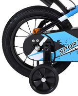 Volare Sportivo Kinderfahrrad - Jungen - 12 Zoll - Blau Schwarz