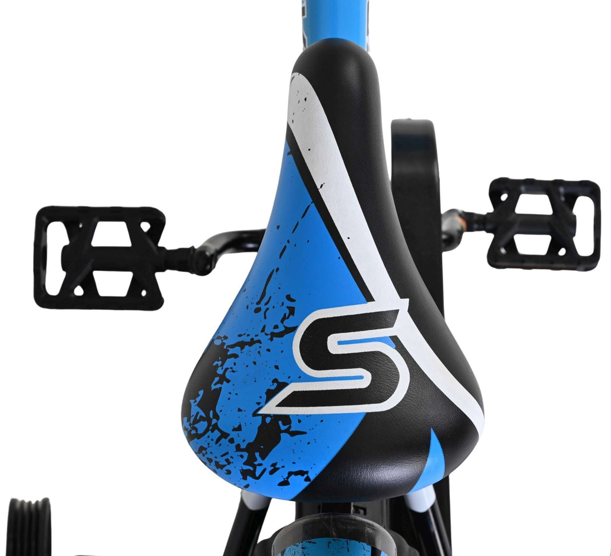 Volare Sportivo Kinderfahrrad - Jungen - 12 Zoll - Blau Schwarz