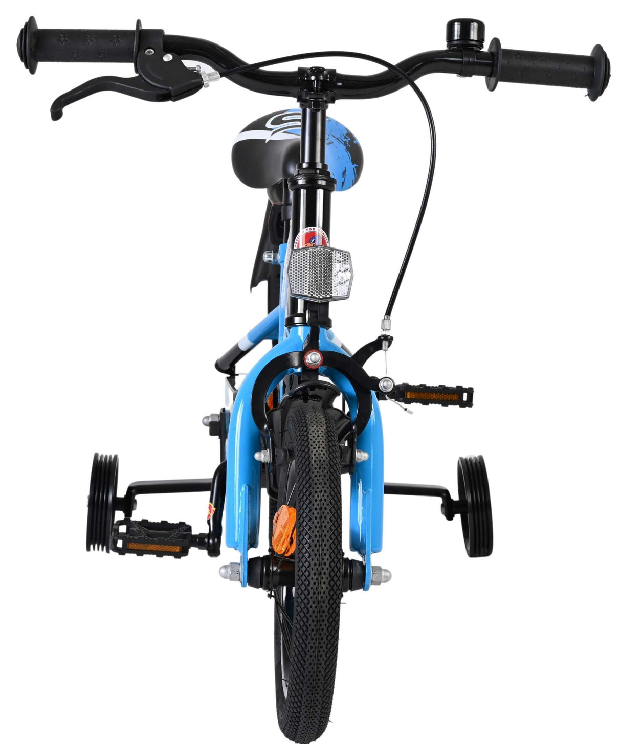 Volare Sportivo Kinderfahrrad - Jungen - 12 Zoll - Blau Schwarz