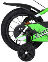 Volare Sportivo Kinderfahrrad - Jungen - 12 Zoll - Grün Schwarz
