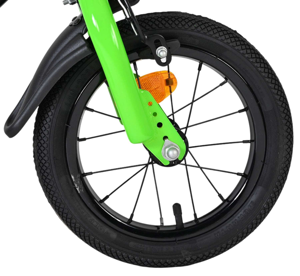 Volare Sportivo Kinderfahrrad - Jungen - 12 Zoll - Grün Schwarz