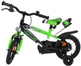 Volare Sportivo Kinderfahrrad - Jungen - 12 Zoll - Grün Schwarz
