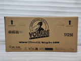 Kartonverpackung für ein Fahrrad mit Logo und Gewichtsangabe
